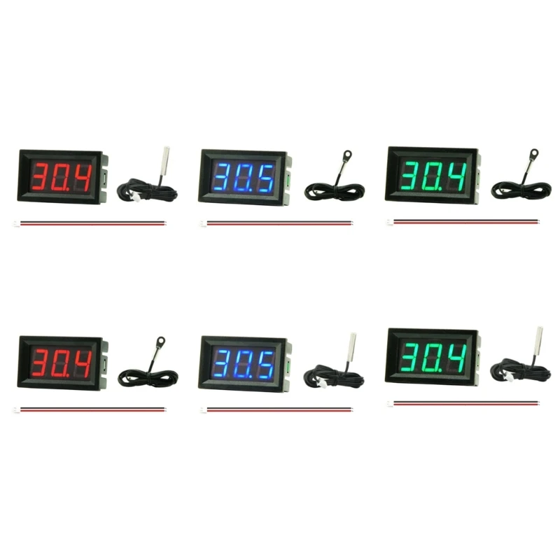 

Upgraded Temperature Thermometer Tester Control with Metal Probe ABS