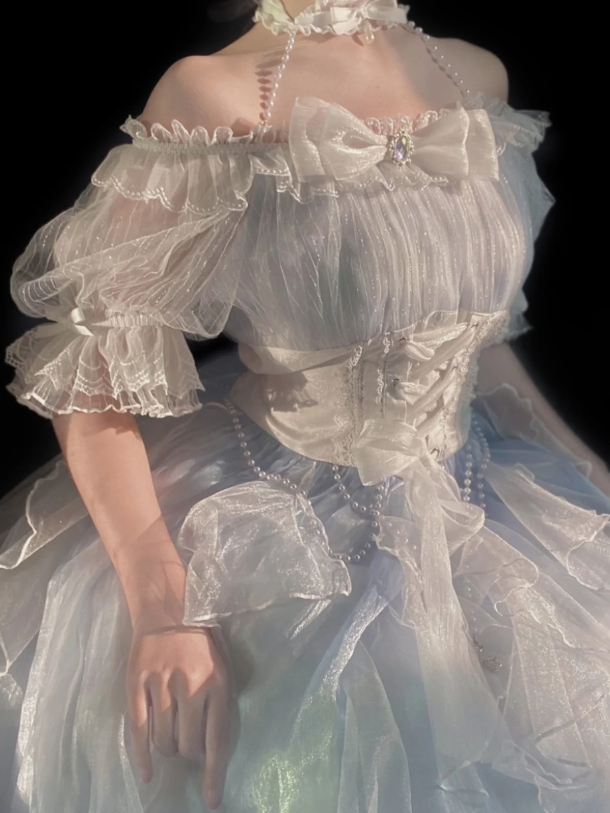 

Light Blue Lolita Dresses Dress Women's Summer