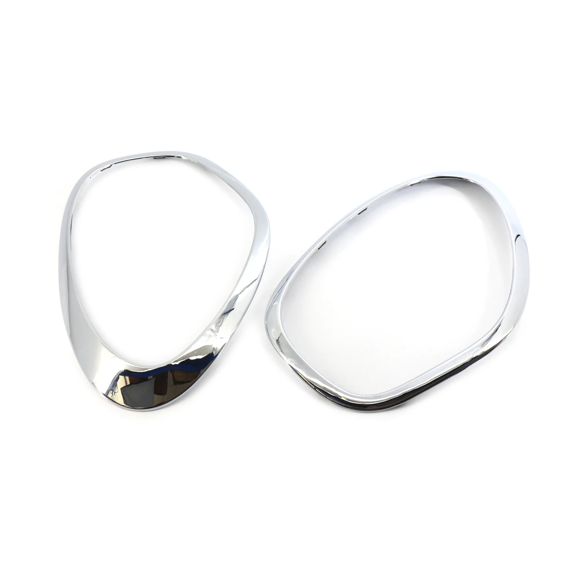 Headlight Trim Ring For MINI Cooper R60 Countryman S ALL4 11-16 Chrome Headlight Ring Bezel Trim Surround Cover Left Right 51139801573 51139801574 headlight cover,headlight lens cover