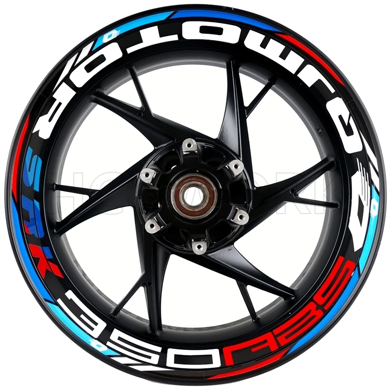 

Motorcycle Accessories Wheel Hub Wheel Rim Sticker Reflective Stickers for Qjmotor Qj350gs-f Qj250gs-29e