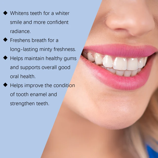 Niacinamide Corrector Toothpaste Whitening Teeth Stain Plaque Remover Protect Enamel Reduce Yellowing Tooth Refreshing Oral Care 6