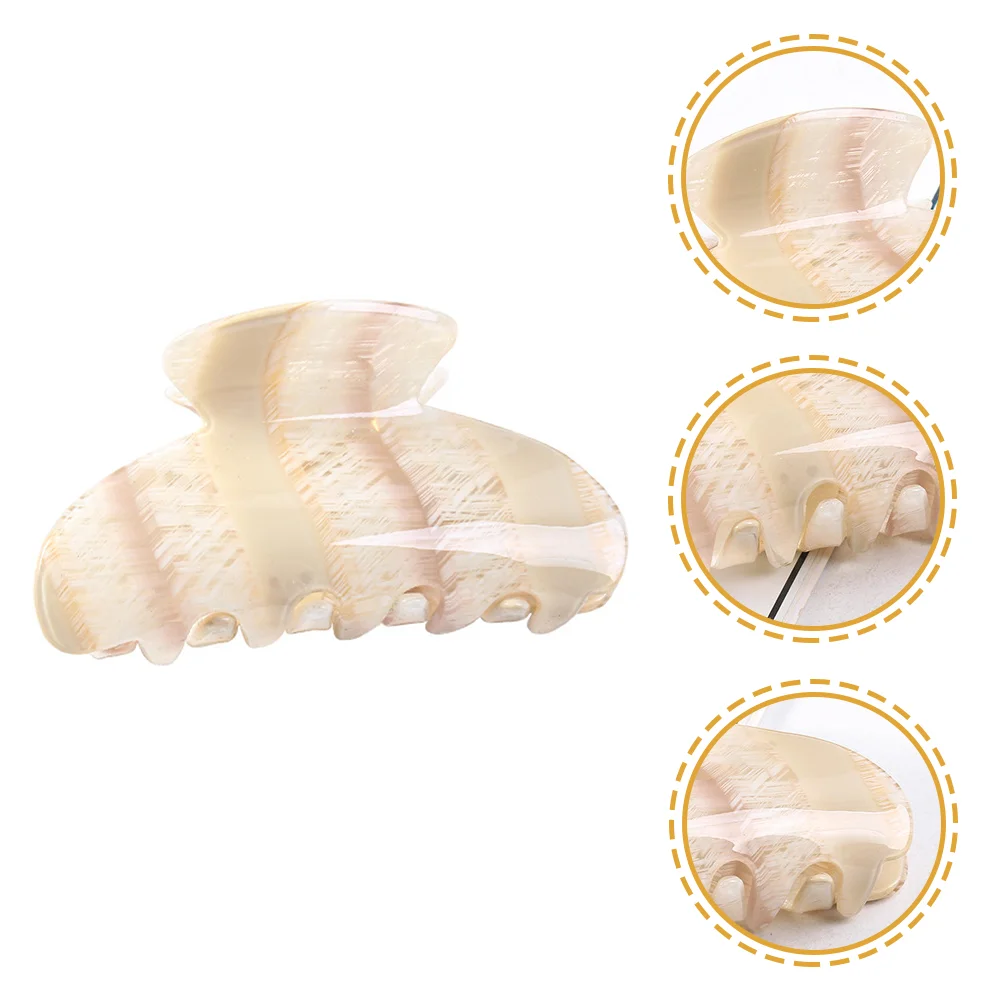 

Acetate Hair Claw Clips French Tortoise Claw Cellulose Acetate Jaw Clip Non- Hair Banana Barrettes Large Hair Catch Ponytail