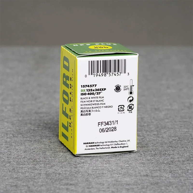 1/3/5/10 ROLLS ILFORD HP5 PLUS 400 135 Black And White Film For Kodak Fujifilm Film Camera Vintage  Edition（Expiry- 2028）