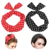 Hair Handkerchiefs for Women Scrunchies Girls Rockabilly Band Bands Accessory Korean Version 1