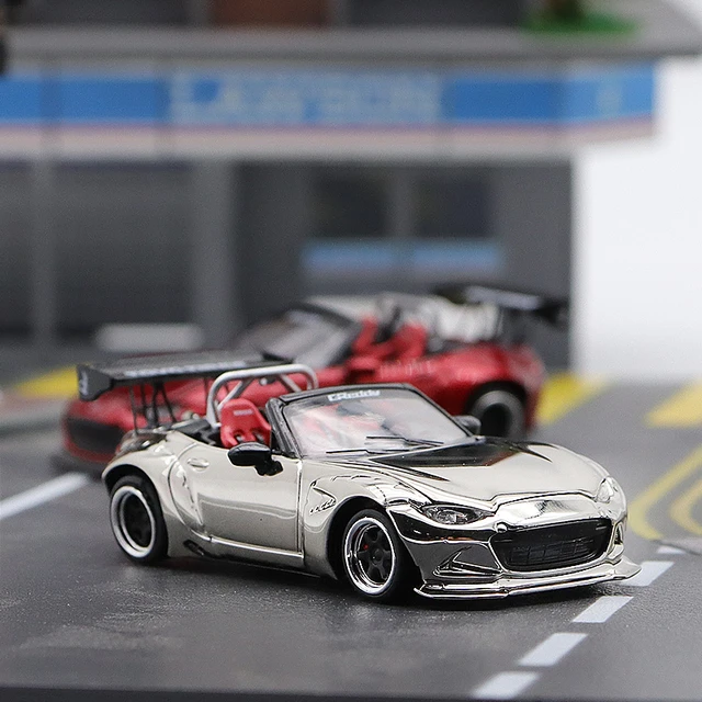 1:64 Mazda Mx-5 Cx-3 Cx-5 Mazda3 Axela Atenza Demio Modellauto  Metalllegierung Spielzeugauto für Kinder Geschenke Sammlung Display Box