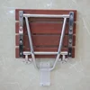 YUSUN Hot Sale Wood Wall Mounted Shower Seat Folding For Bathroom 3