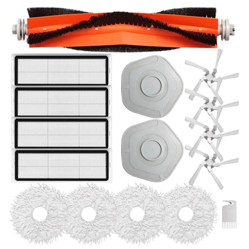 

Сменные детали для Dreame Bot W10 W10pro, основная боковая щетка, насадка на швабру, фильтр НЕРА, 1 комплект