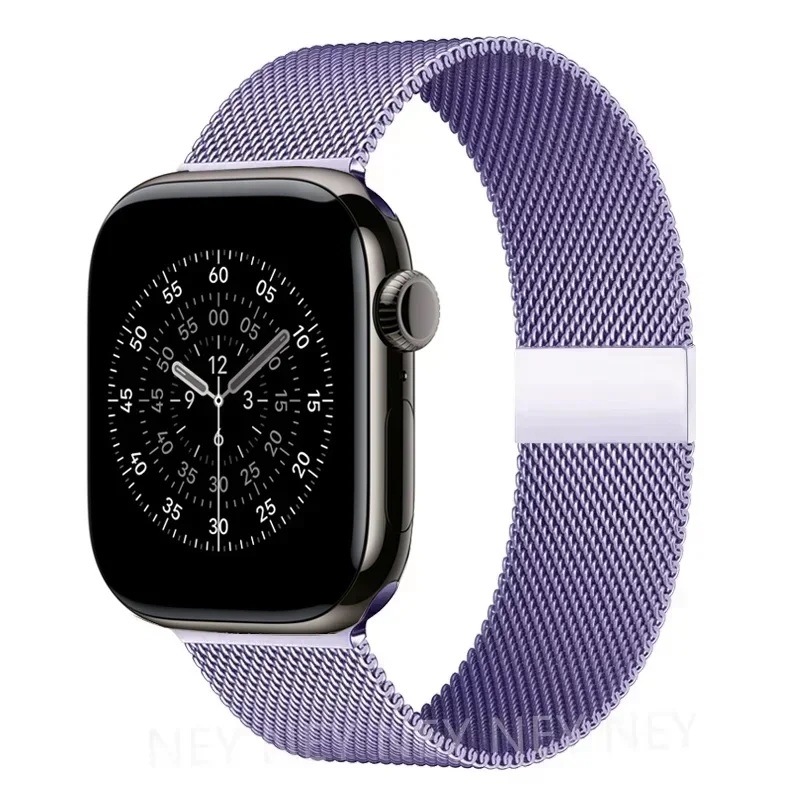 Elegant Milanese Loop Watch Strap - Stainless Steel Mesh Bracelet