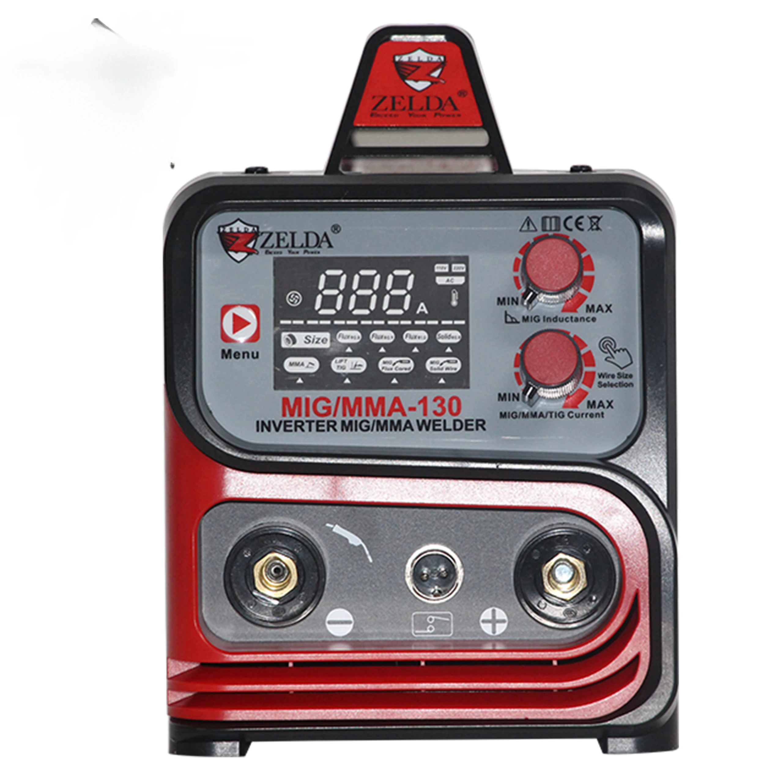 130A Gasless Mig Welding Machine Mag/Mma/Lift Tig 3 in 1 Welder Good Price 2024 NEW 2