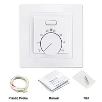 Mechnical เทอร์โมเทอร์โมเทอร์โมเทอร์โมสแตทไฟฟ้า, เทอร์โมสตัทควบคุมอุณหภูมิร้อนที่พื้นราคาดีที่สุดเครื่องมือ 5