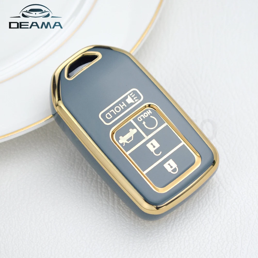 Per Honda Accord Civic Crv Pilot Ridgeline Odyssey Passport Smart Tpu Car Key Case Cover Shell Fob Remote Key Protector