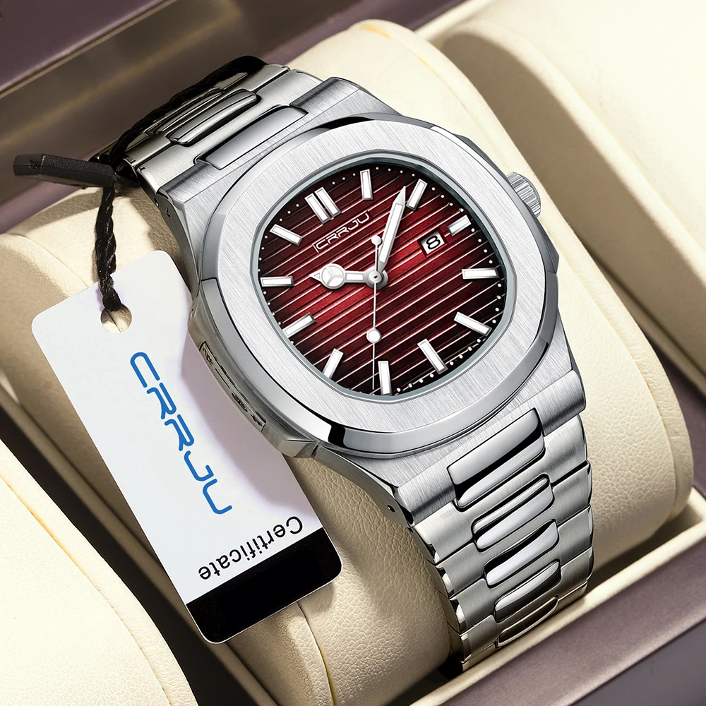 Montre de luxe CRRJU pour homme-COD main image 1