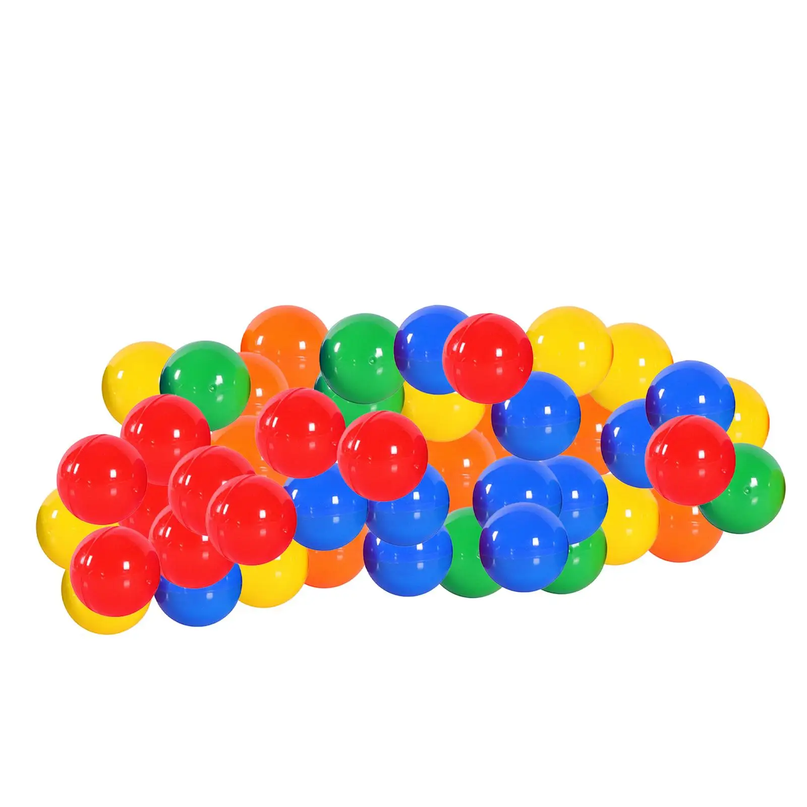 50Pcs Bingo Ball Calling Balls Replacement Equipment Portable Opening Tally Ball Raffle Balls for Birthday Home Family