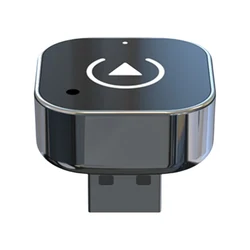 Wireless CarPlay & Android Auto Smart USB Dongle - 2 - in - 1 Auto Connect Plug & Play Adapter (Black)