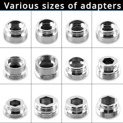 16/18/20/22/24/28/mm To 22mm With Gasket Tap Aerator Connector Outside Inside Thread Kitchen Bathroom Faucet Aerator Connector