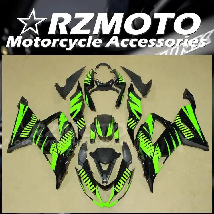 

Новый комплект обтекателей из АБС-пластика подходит для KAWASAKI ZX-6R 13 14 15 16 17 ZX6R 636 2013 2014 2015 2016 2017 2018 Комплект кузова зеленый черный