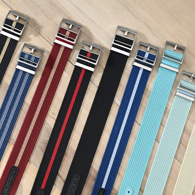 Durable Nylon Waterproof Sport Bracelet - Military-Inspired Watch Strap, No-Scratch Design