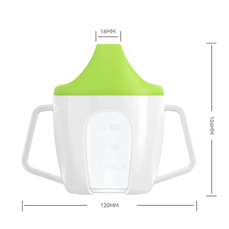 Baby Learning Drinking Cup Cute Water Bottle with Double Handle BPA Free Leakproof Infants Water Cups Bottle Duckbill Cup water bottle drinking cup water cup