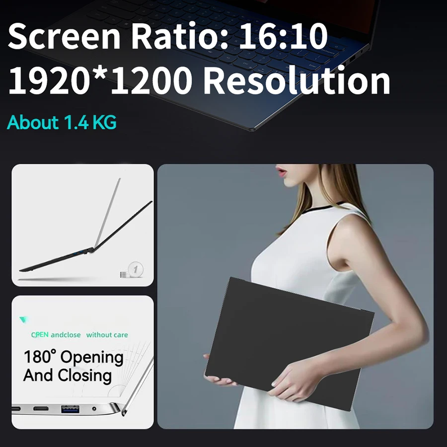 FIREBAT A16 - Laptop puissant 16" léger avec reconnaissance d'empreinte – Image 6