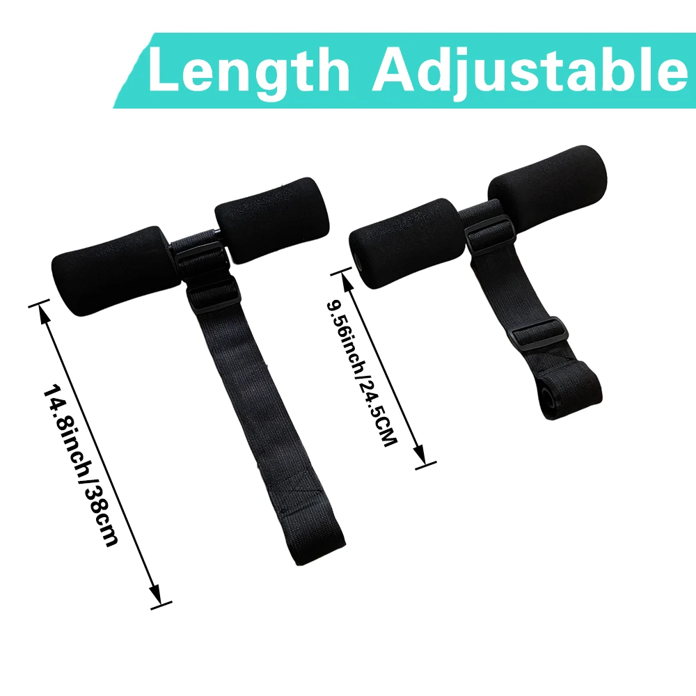 1Pcs Hamstring Curl Strap Nordic Home Workout for Gear Hamstring Curls Spanish Squats Ab Workout Nordic Curl Sit Up Machine Gym 6