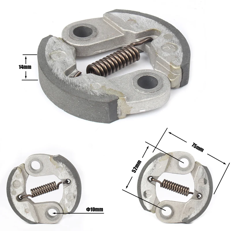 33Cc 43Cc 49Cc Frizione Pad Per Gas Benzina Scooter Super Pocket Bike Minimoto 2 Tempi Benzina Motosega Frizioni Moto