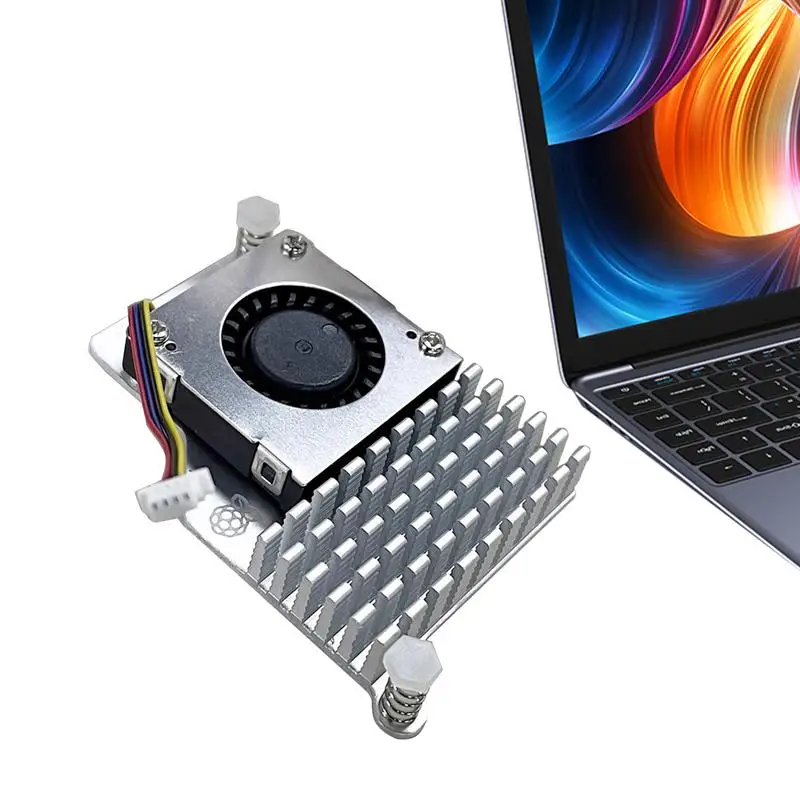 

Активный охлаждающий вентилятор Raspberry Pi5 с регулируемой скоростью