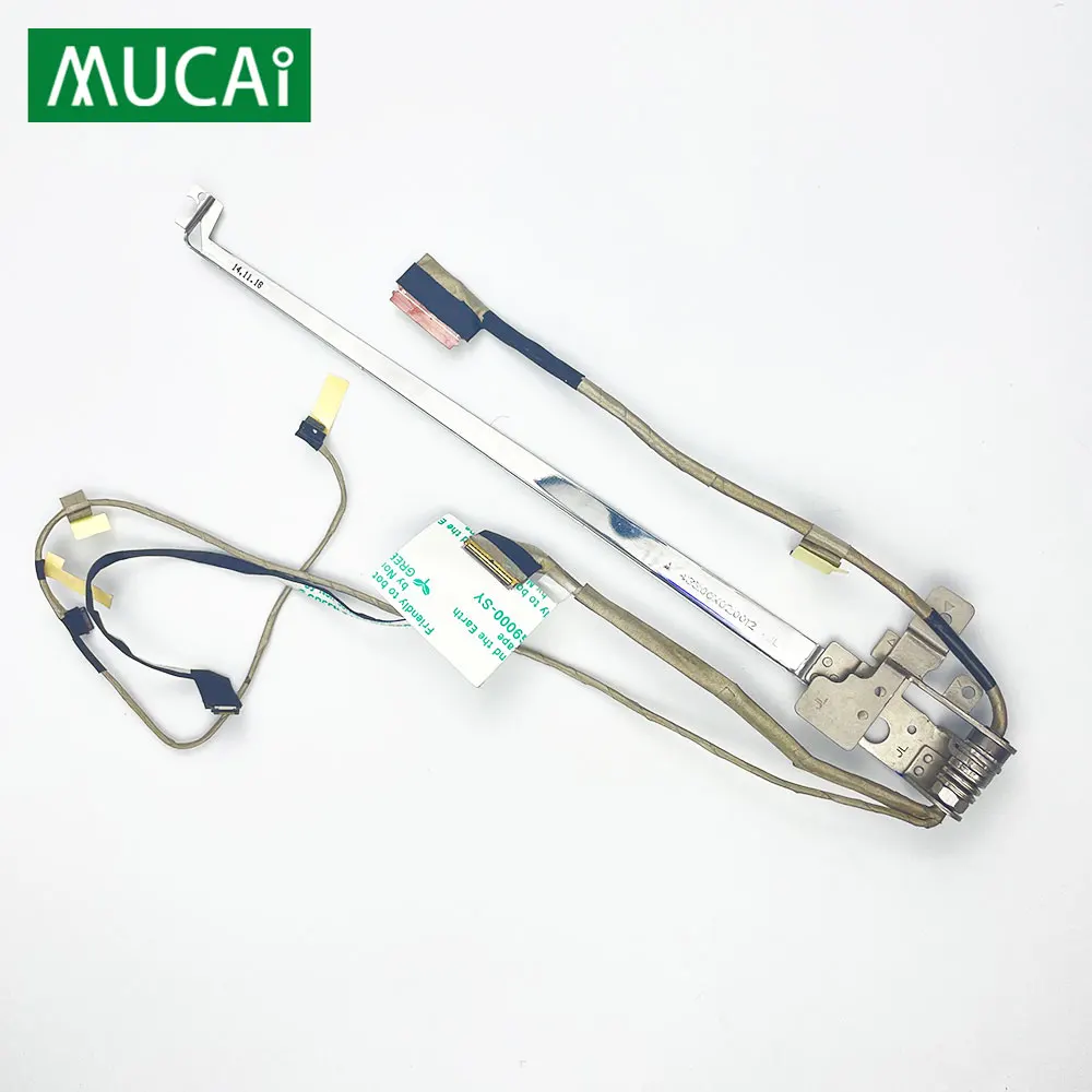 

Гибкий кабель для видеоэкрана для ноутбука Lenovo Flex 2-14, ЖК-дисплей, ленточный экран, петля, петля, кабель камеры F14M 460.00X0B.0023