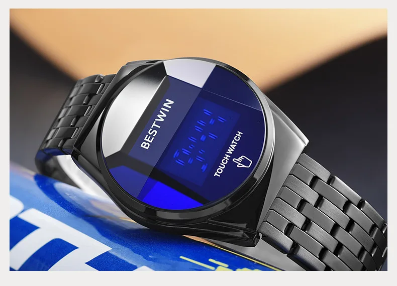 2022 Luxury Brand Men Digital Wristwatches Fashion Sports Wrist Watch Electron Waterproof montre homme Watch Dropshipping