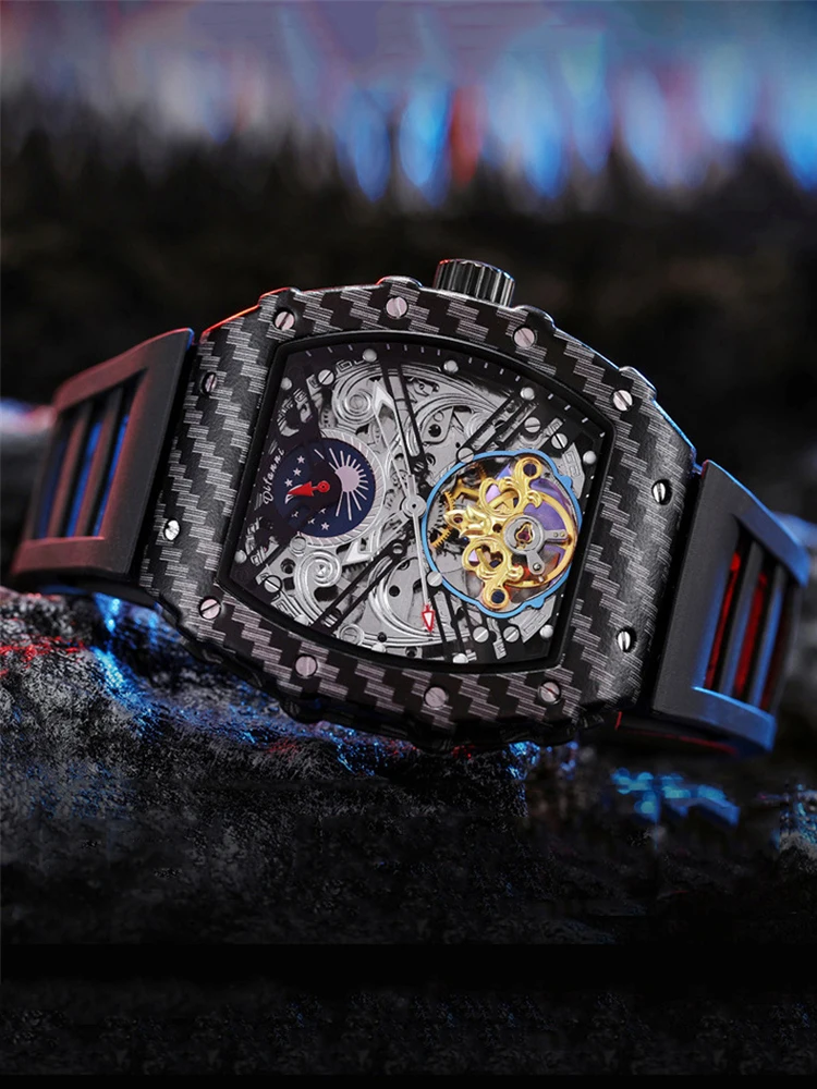 Watch Man Tourbillon Luxury Skeleton Wristwatch Male Clock New Gifts Relogio Masculino mechanical watch
