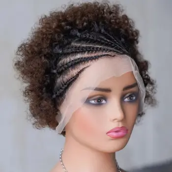 Braids Afro Kinky Curly Wig 1