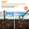Metal Detector Handheld Alarm High Sensitivity Scanner Metal Detector Tool Security Metal Detector Treasure Gold Digger DM3005A 6