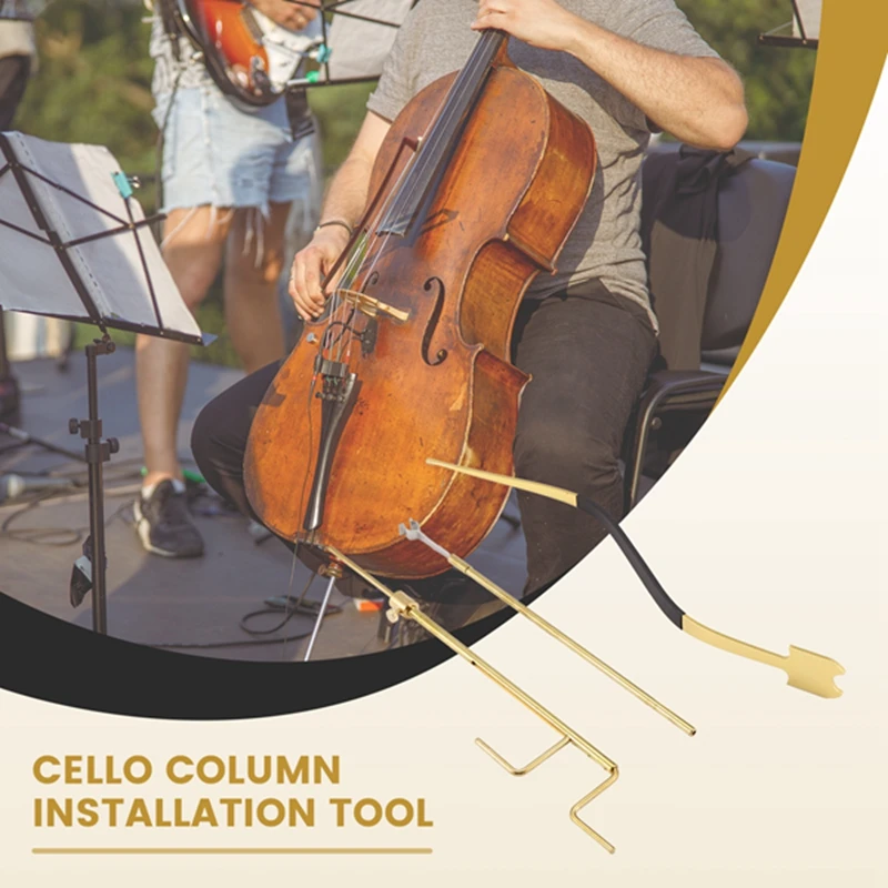 Cello Luthier Tools Kit Cello Sound Post Set Sound Post Installation Tool Making Repair Tools
