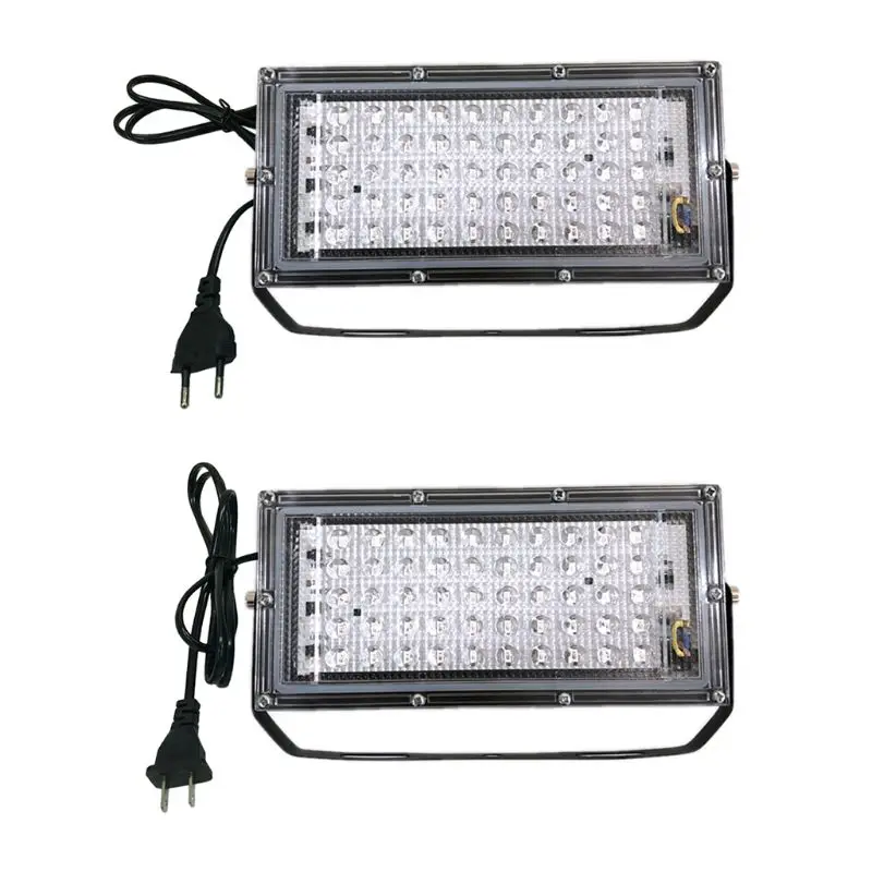 LED Light 220V 110V 50W EU Plug US Plug UV Energy Saving Light Lamp for Restaurant Home