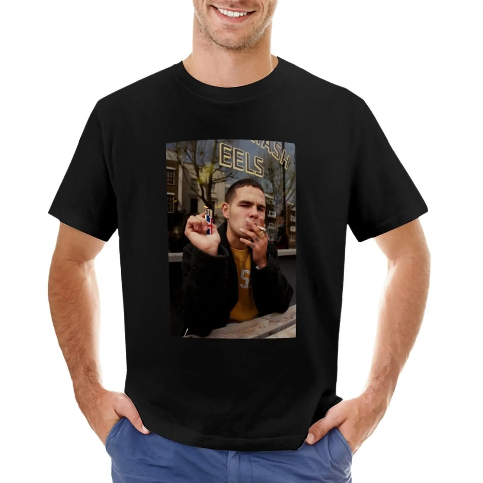 

Slowthai T-Shirt Blouse black t shirts aesthetic clothes t shirt for men