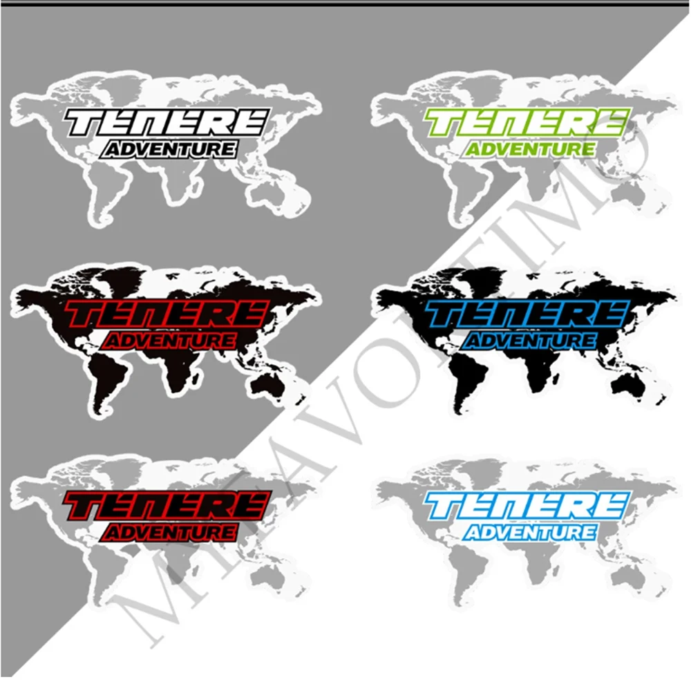 For Yamaha SUPER Tenere 700 1200 Stickers Tank Pad Protector Trunk Luggage Cases Emblem Symbol Fairing Helmet 2019 2020 2021