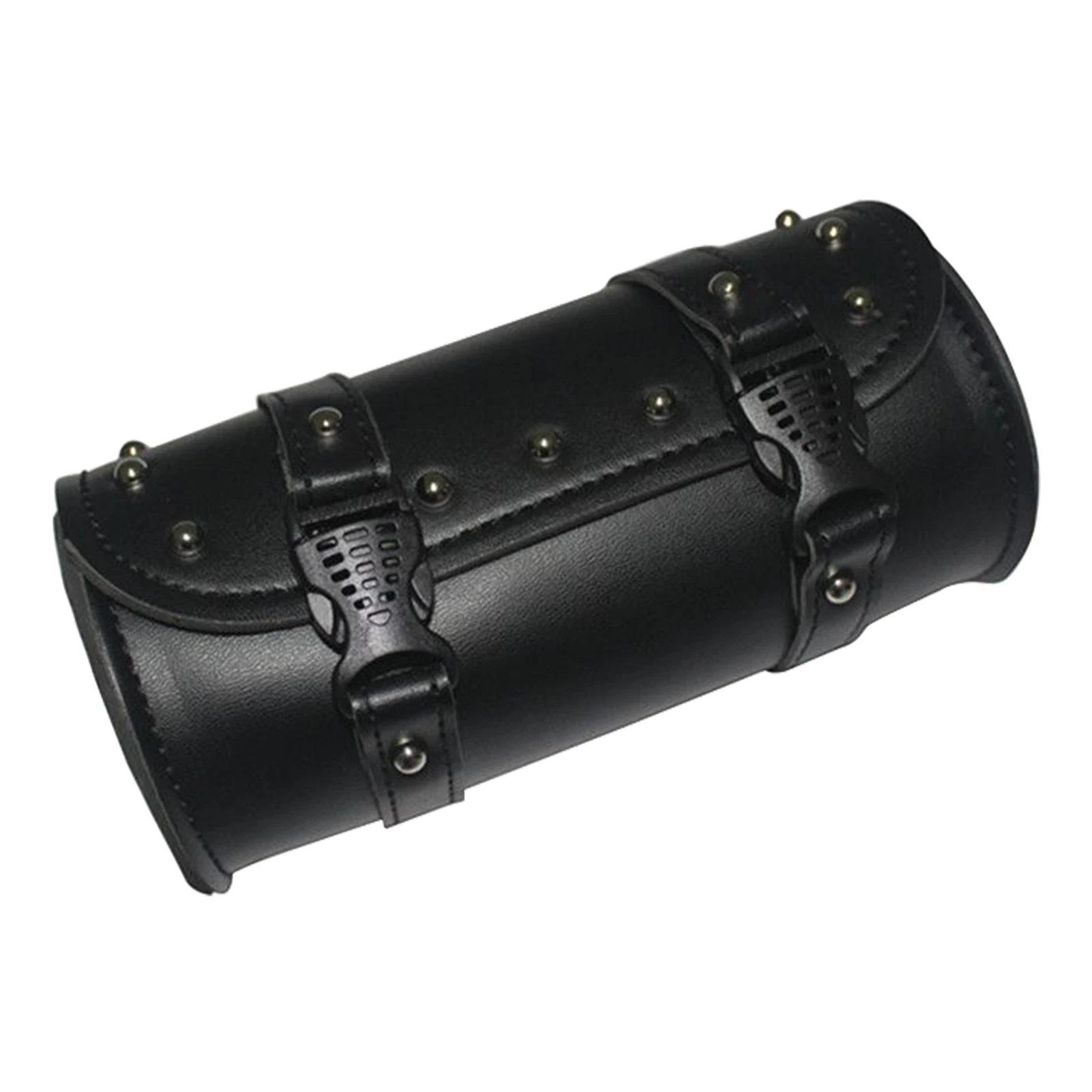 

Water Resistant Cycling Universal Adjustable Strap Motorcycle Handlebar Bag Portable Side Frame PU Leather Front Fork Racing