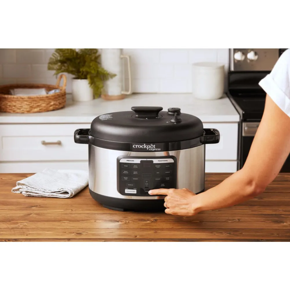 New  Crock Pot Express - Pressure Cooker, Rice