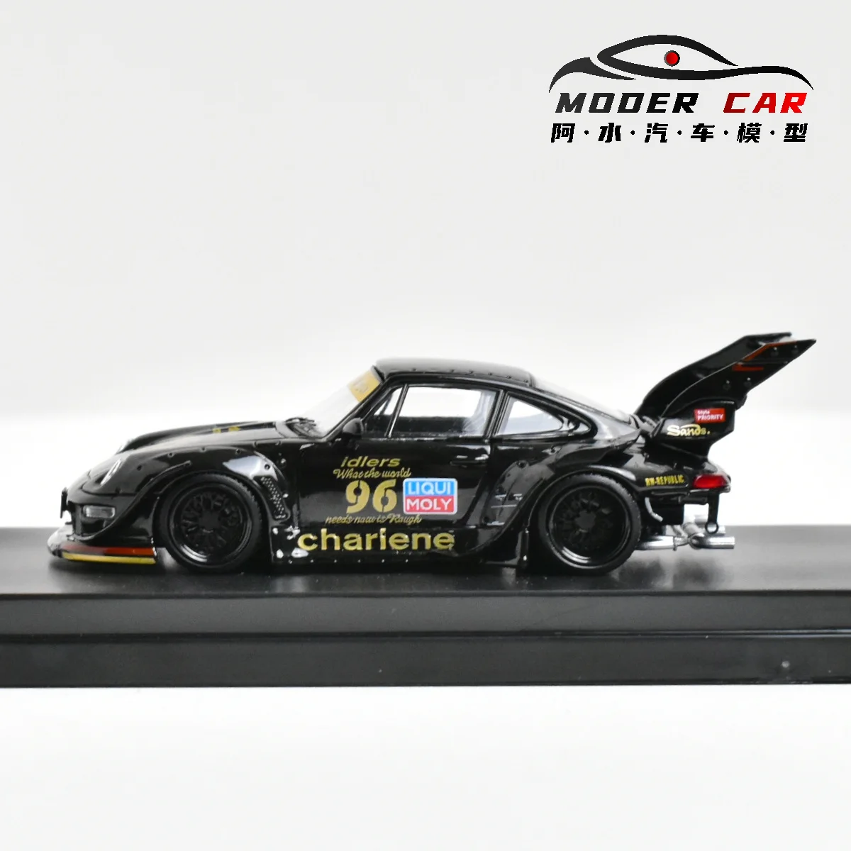 ghostplayer+SW 1:64 RWB 993 Diecast Model Car 5