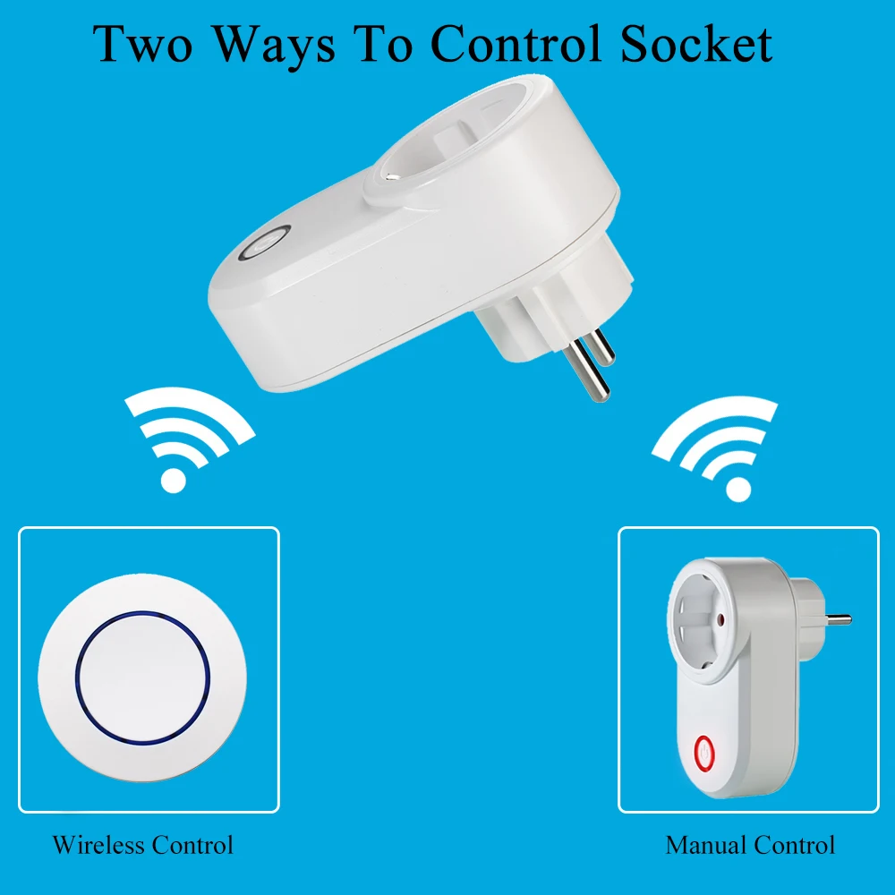 Buy Wholesale China Rf Smart Plug Wireless Smart Power Socket With Distance  100m & Smart Power Socket at USD 14.56
