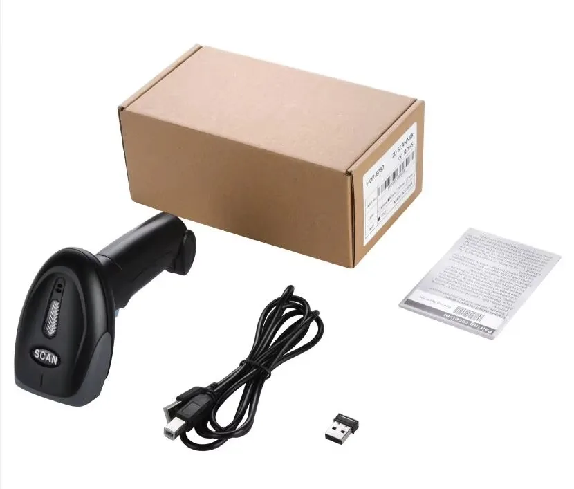High Quality 1D+2D QR Code Android 2.4G Wireless CCD Handheld High Scan Pro Barcode Scanner