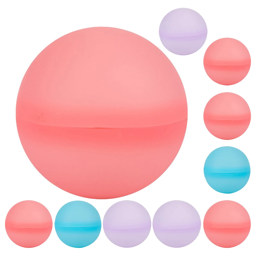 

20pcs Water Balloons Water Balls Props Sand Beach Game Water Balloons For Summer Children Playing Bathing, Water Balloon Toy
