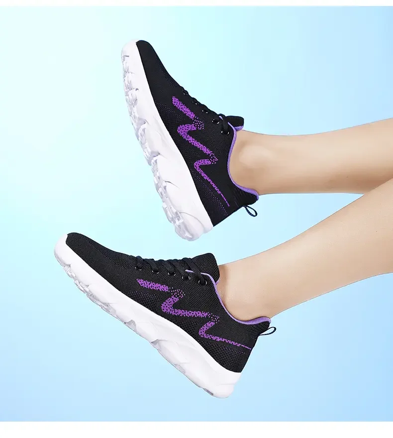 2023 New ladies sports casual shoes women shoes breathable mesh shoes non-slip breathable ladies shoes 35-41 size