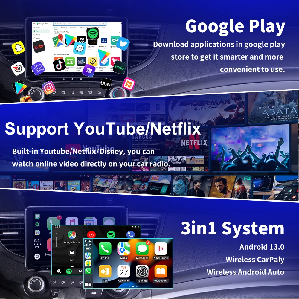 EKIY  ī÷ Ai ڽ,  ȵ̵ ڵ  , ø Ytb  ÷ , SIM 4G LTE GPS, ȵ̵ 12 TV