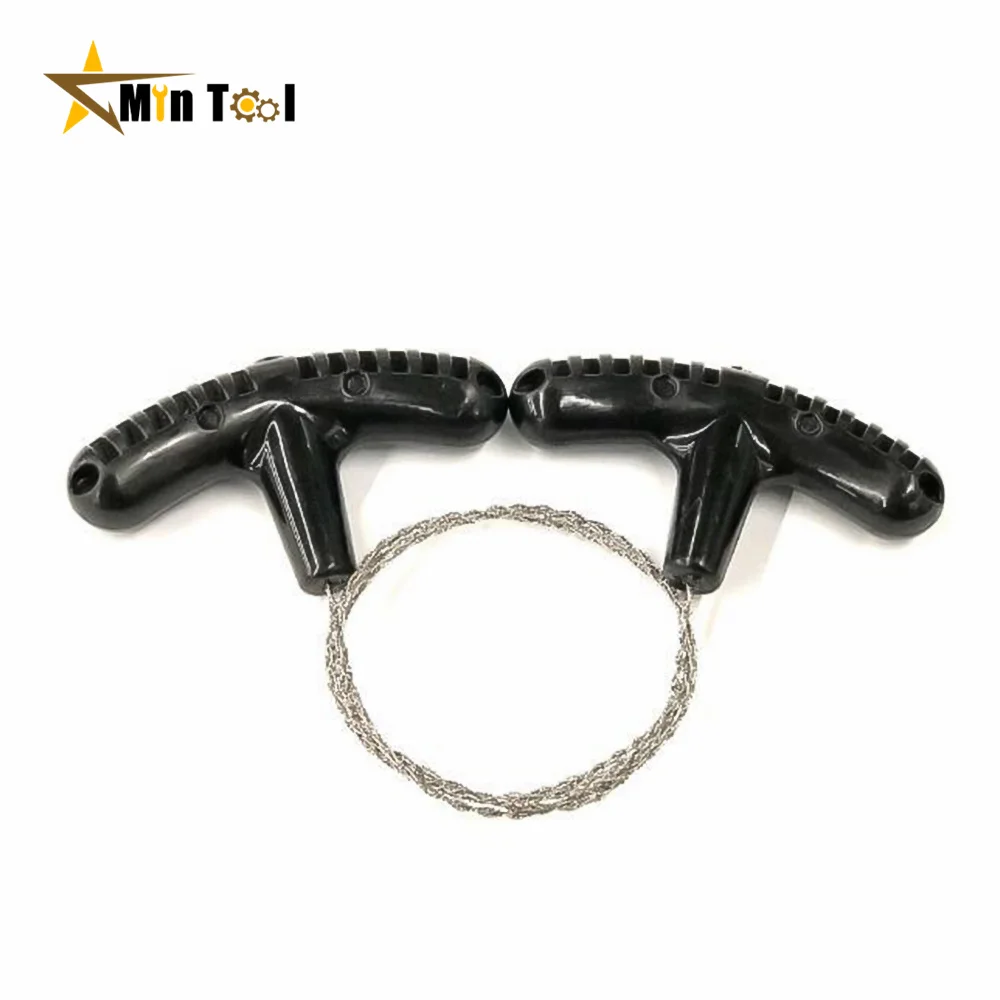 Outdoor Manual Hand Steel Wire Saw Survival Tools Hand Chain Saw Cutter Camping Emergency Gear Steel Wire Kits Tool multi purpose saw hand saw steel rope chain saw handheld saw