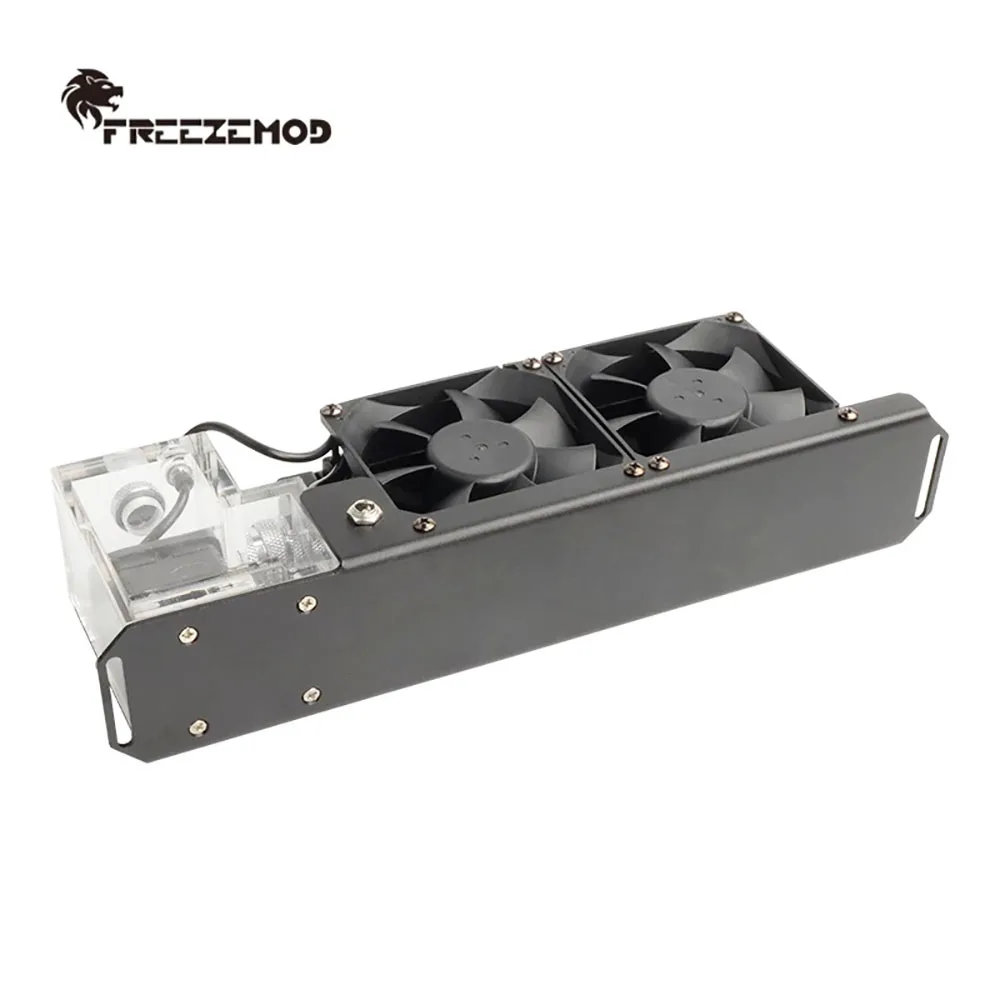 Zemod-mini Módulo de Computador Refrigeração a Água Dissipação de Calor Radiador de 160 mm 2000rpm 8cm Duplo Fan Tanque da Bomba Slmz-z-t - Imagem 5