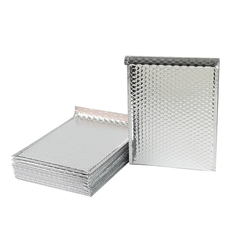 thumbnail image 2 of 200 #2 Glamour Metallic Gold Metalized Bubble Mailers Envelopes Bags 8.5x12 2 of 13