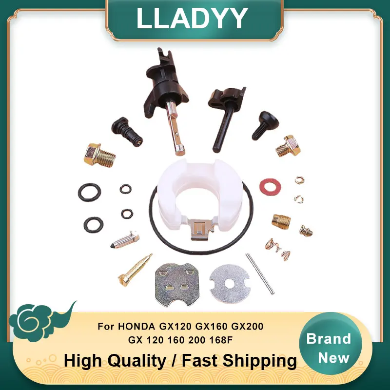 Kit Di Riparazione Per La Ricostruzione Del Carburatore Per Honda Gx120 Gx160 Gx200 Gx 120 160 200 168F 5.5Hp 6.5Hp Motore Del Motore Della Falciatric