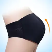 Culotte rehausseur de fesses pour femmes, coussinets de hanche, push-up, rehausseur de butin, sous-vêtements invisibles, faux cul, nouveau 3