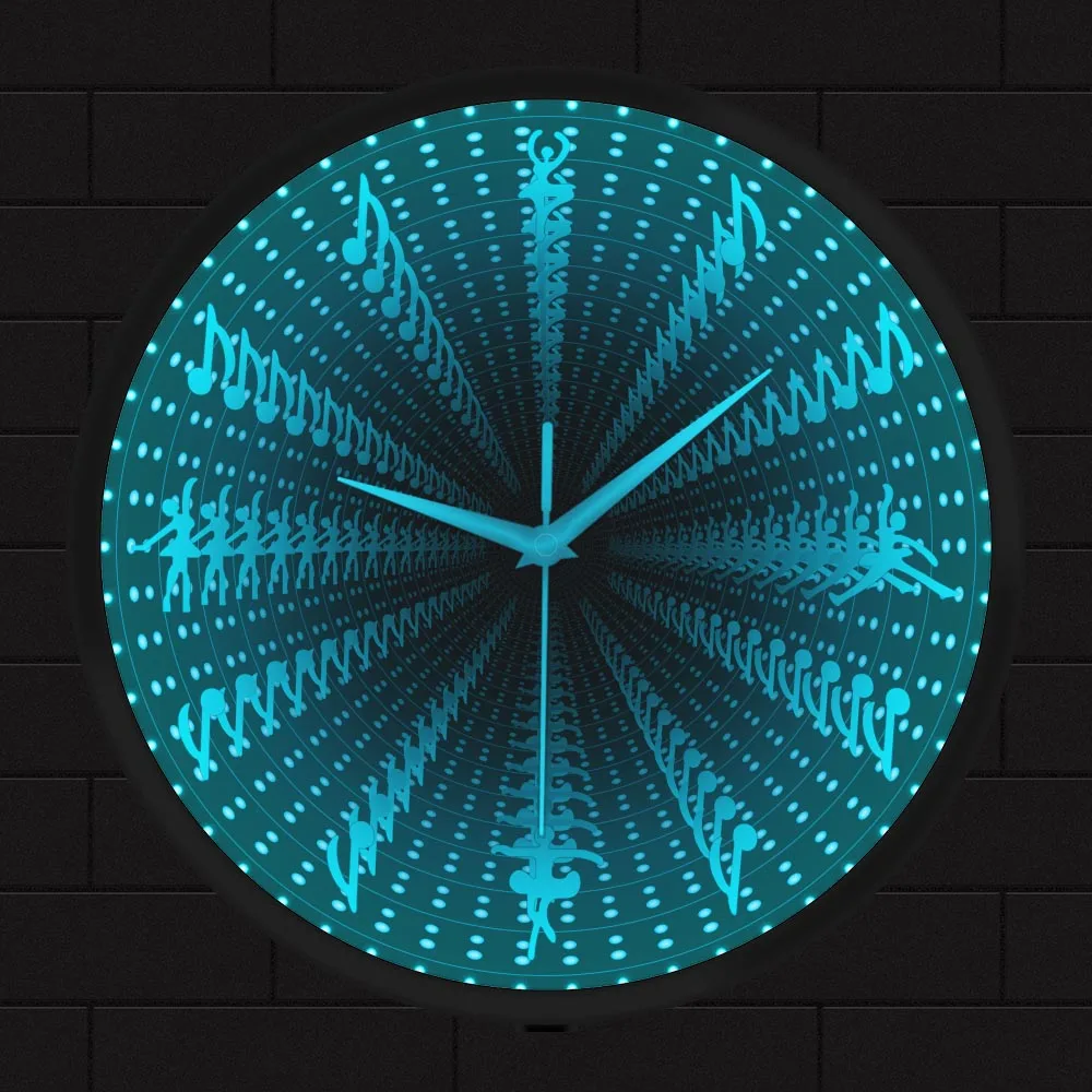 

Настенные часы с зеркальной поверхностью для балерин