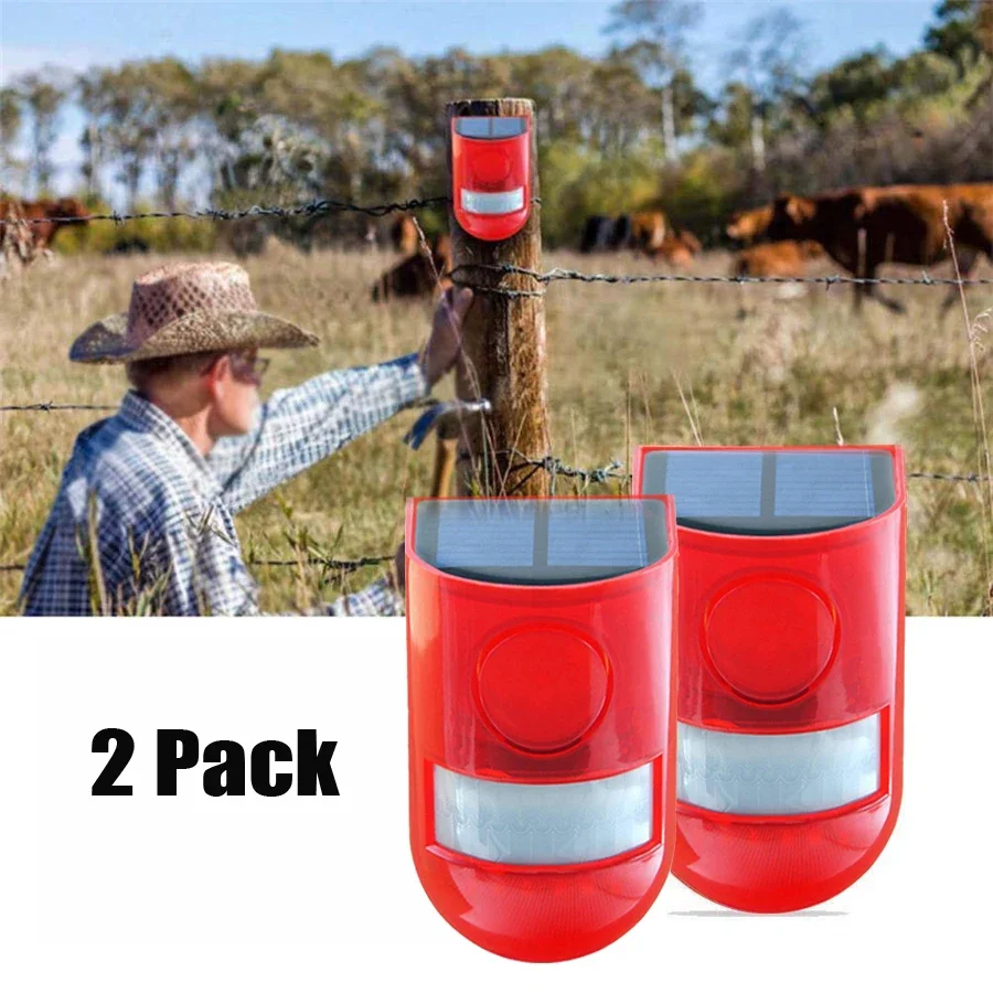 Solar Motion Sensor Security Alarm 2